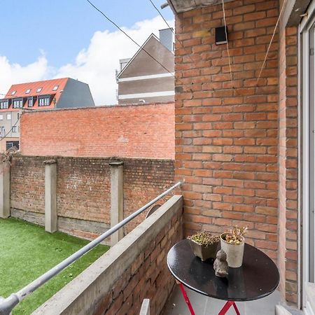 Ruim, rustgevend glv app met warme kleuraccenten Middelkerke Buitenkant foto